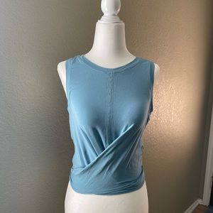 Lululemon wrap sleeveless crop top